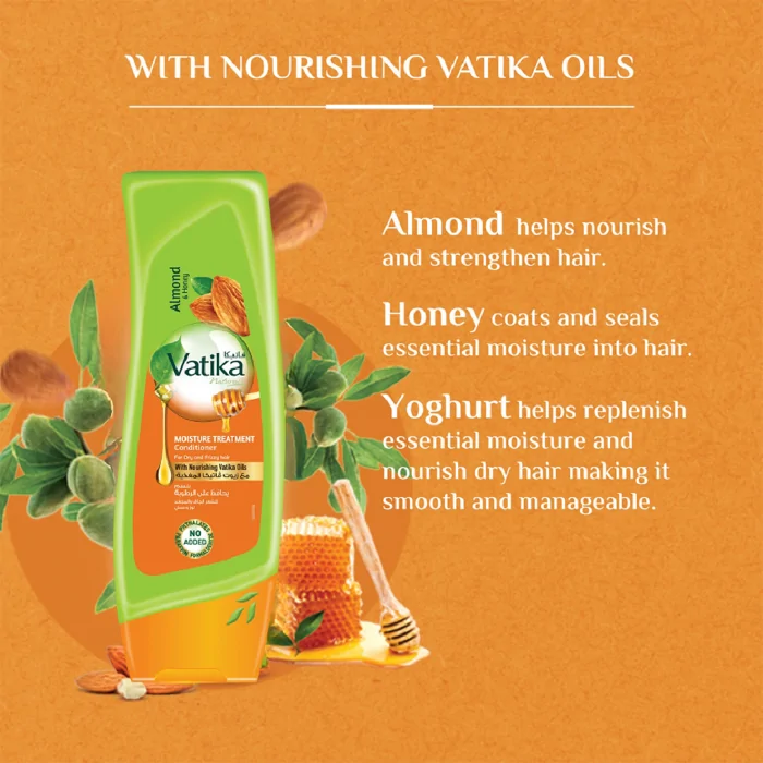 Vatika Moisture Treatment Conditioner 400ml - Image 3