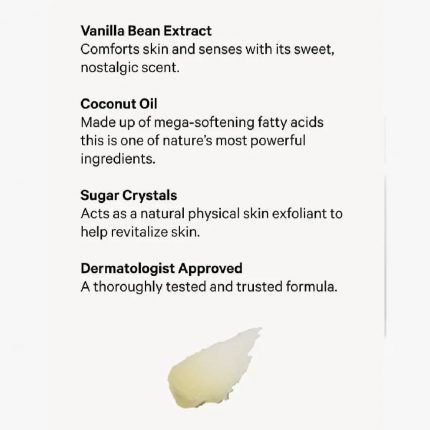 Victoria's Secret Comforting Body Scrub Vanilla & Bean Extract oil 283g