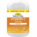 Nature's Way Vitamin C 500mg 125 Chewable Tablets