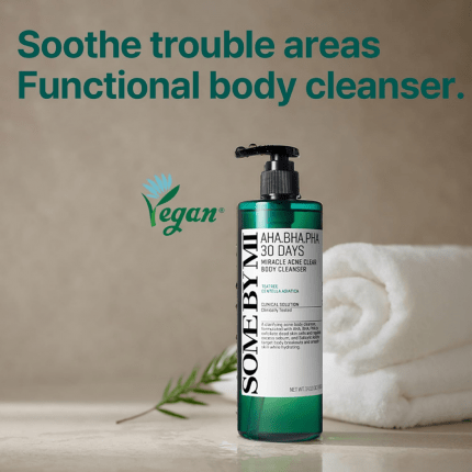 SOME BY MI AHA BHA PHA 30 Days Miracle Acne Clear Body Cleanser 400g