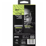 Gillette LabsWith Exfoliating Bar Men`s Razor, 1 Razor , 1 Cartridge & 1 Stand