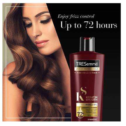 Tresemme Keratin Smooth Shampoo With Marula Oil 700 ml