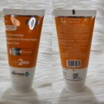 The Derma Co C-Cinamide Radiance Sunscreen Aqua Gel SPF 50 PA++++ 80g - Image 8