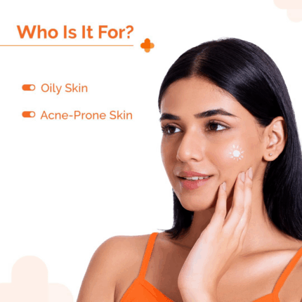 The Derma Co 1% Hyaluronic Sunscreen Oil-Free Matte Gel SPF 50 PA++++ 50g