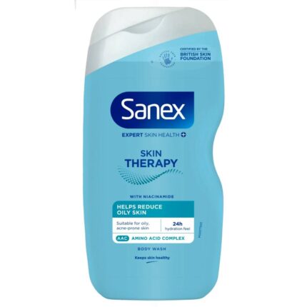 Sanex Skin Therapy Breakout Control Body Wash Shower Gel 450ml
