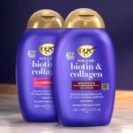 OGX Biotin and Collagen Volumising Hair Shampoo & Conditioner Set 385ml