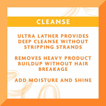 Cantu Moisturizing Cream Shampoo with Shea Butter 400ml