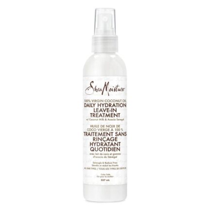 SheaMoisture 100% Virgin Coconut Oil Daily Hydration Leave-In Hair Treatment 237 mL