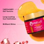 Mielle Organics Pomegranate & Honey Coil Sculpting Custard Hair Styling 340g