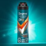Degree Men Advanced Dry Spray Antiperspirant Deodorant for 72H Sweat and Odour Protection Adventure with MotionSense Technology, 107g
