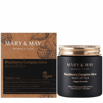 MARY & MAY Blackberry Complex Glow Arcmaszk 125g (1)
