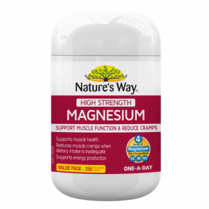 Nature's Way Magnesium High Strength Magnesium 250 Tablets