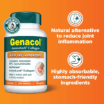 Genacol Anti-Inflammatory – Turmeric Curcumin Supplement , Relieves Inflammation and Joint Pain, 90 Capsules