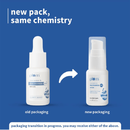 Plum 10% Niacinamide & Rice Water Face Serum 10 ml