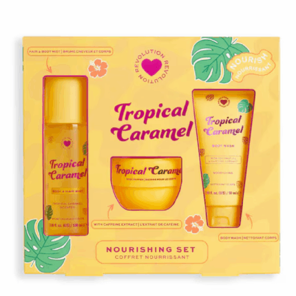 I Heart Revolution Tropical Caramel Bath & Body Gift Set