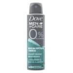 Dove Men+Care Eucalyptus & Birch 0% Deodorant Spray, 113 g 0% Deodorant Spray