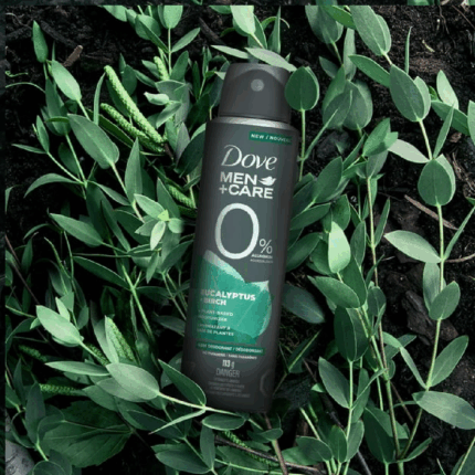 Dove Men+Care Eucalyptus & Birch 0% Deodorant Spray, 113 g 0% Deodorant Spray