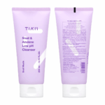 TIA'M Snail&Azulene Low pH Cleanser, 6.76 fl oz, Daily Gentle Face Cleanser with Snail Mucin, Suitable for Sensitive Skin, pH Balancing, Korean Skin Care, Korean Face Wash