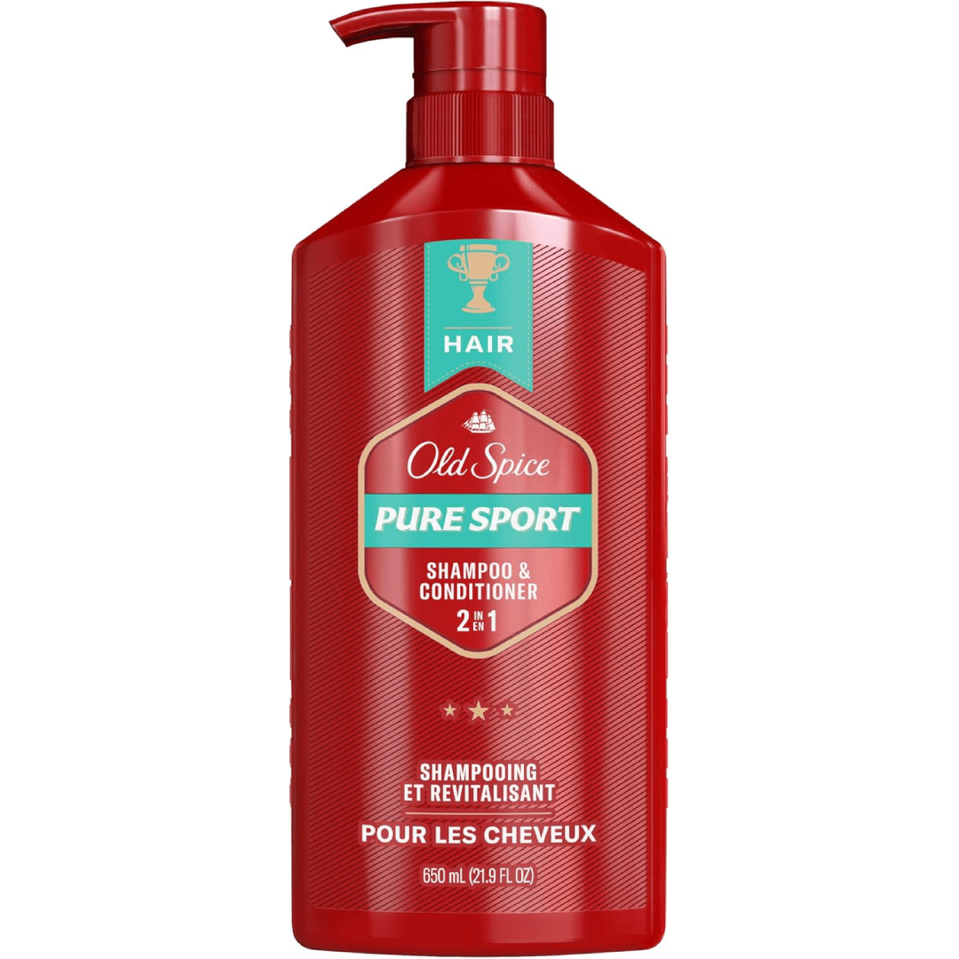 Old Spice Pure Sport 2 in 1 Shampoo & Conditioner 650ml Old Spice Pure Sport 2 in 1 Shampoo & Conditioner 650ml