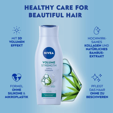 Nivea Volume Strength Shampoo 250ml