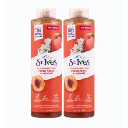 ST. IVES BODYWASH - PEACH + JASMINE 650ML