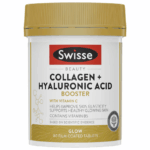 Swisse Beauty Collagen + Hyaluronic Acid Booster 80 Tablets