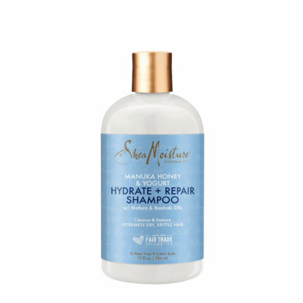 SheaMoisture Champú Hidratar y Reparar Cabello Dañado con Miel de Manuka y Manteca de Karité 13 oz