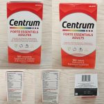 ( Discounted Product ) Centrum Forte Essentials, Complete Multivitamin & Mineral Supplement, Adults, 100 Tablets - Image 6