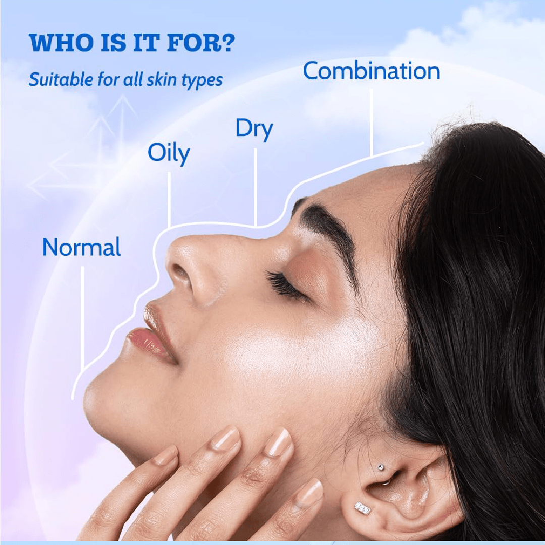 Chemist at Play Intensely Hydrating Gel Sunscreen _ SPF 50+ PA++++ _ Ultra-Lightweight & Non-Sticky _ With Hyaluronic Acid & Ceramides _ for Normal, Dry, Oily, Combination skin types _ 45gm (3)