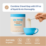 Vital Proteins Collagen Peptides Advanced + Hyaluronic Acid + Vitamin C Vanilla Flavor 21 OZ 598g