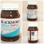 Blackmores Omega Triple Super Strength Fish Oil (150 Capsules) - Image 3