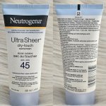 ( Discounted Product ) Neutrogena Ultra Sheer dry-touch, SPF 45, 88ml Lotion - Image 6