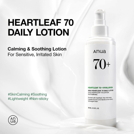 ANUA HEARTLEAF 70 DAILY LOTION 200ml (2)