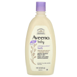Aveeno Baby Nighttime Calming Comfort Bath, Body & Hair Wash - Lavender and Vanilla Scent -