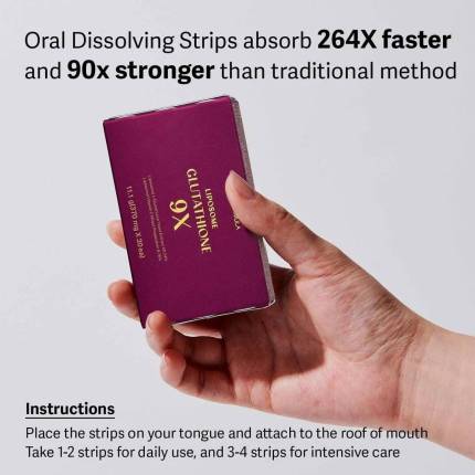 ESTHER FORMULA Liposomal Glutathione Strips (370mg×30)