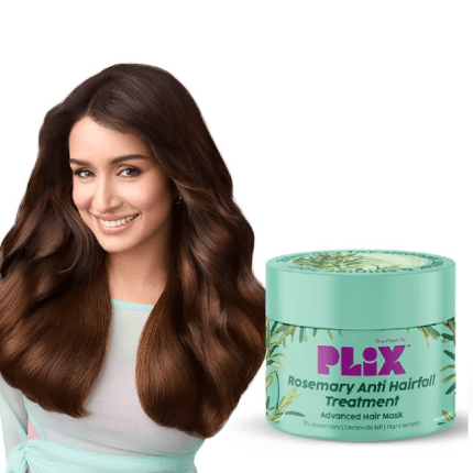 Plix Masque Capillaire Avancé Traitement Antichute au Romarin, 200g