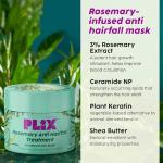 Plix Masque Capillaire Avancé Traitement Antichute au Romarin, 200g