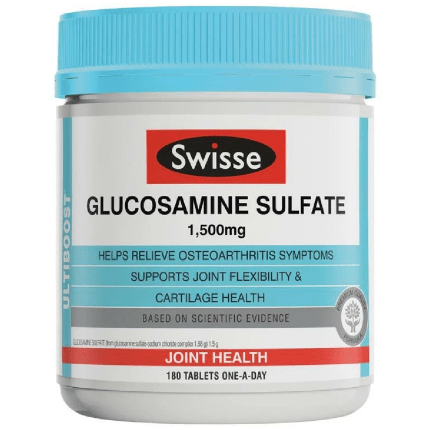 Swisse Glucosamine Sulfate 1500 mg (180 Tablets)