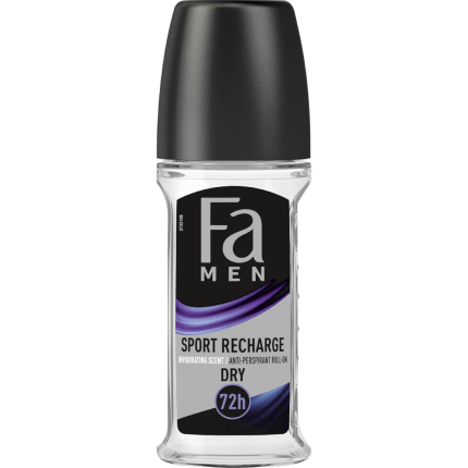 Fa Sport Recharge Roll On Deodorant for Men - 50 ml