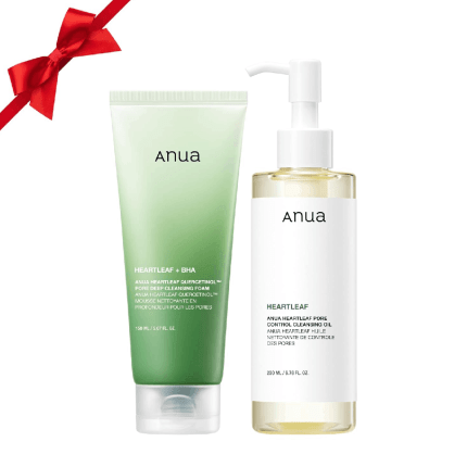 anua - double cleansing duo set (2)