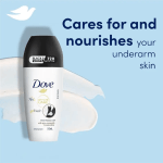 dove advanced care deodorant roll on 72hr protection black & white roll on with pro-ceramide & calendula 50ml