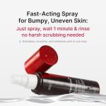 Medicube Red Body Peeling Shot, Strawberry Skin Body Spray Cleanser 110g (4)