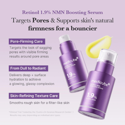 MEDICUBE RETINOL NMN BOOSTING SERUM 30ML (3)