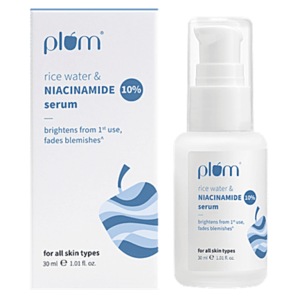Plum Rice Water & 10% Niacinamide Face Serum - Clarity Boost, 30 ml (4)