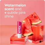 NIVEA Watermelon Shine Lip Balm, (2 X 4.8g) - Image 2