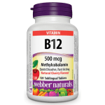 Webber Naturals Vitamin B12 500 mcg
