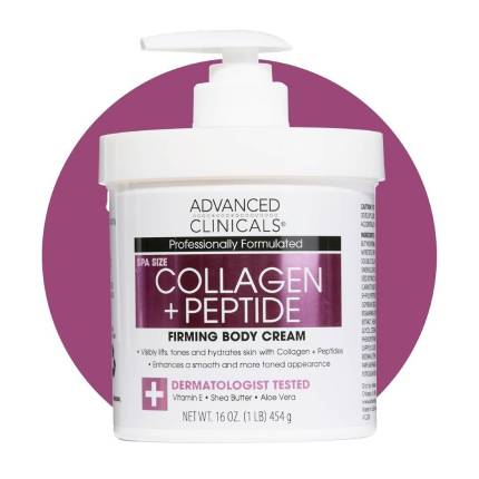 Advanced clinical Collagen + Peptide Firming Body Cream 454g