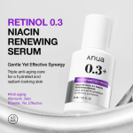 Anua Retinol 0.3% + Niacin Renewing Serum 30ml - Image 2