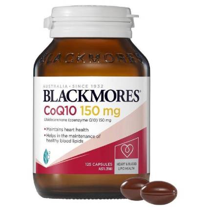Blackmores High Potency CoQ10 150mg Capsules - 125 Tablets