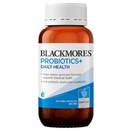 Blackmores Probiotics+ Daily Health 55 Hard Capsules